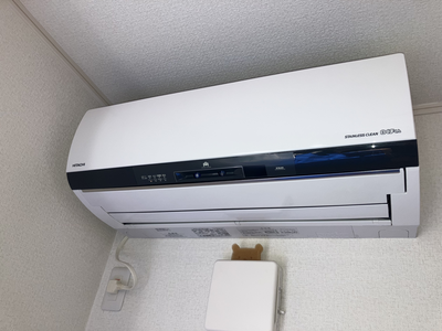 分解前,八戸 エアコン掃除